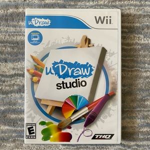Wii UDraw Studio game, like new, no scratches on cd